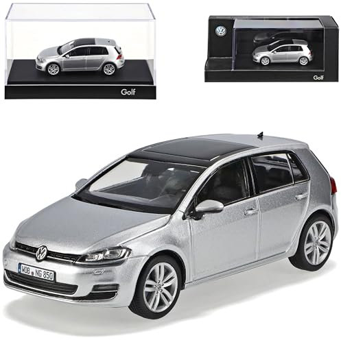 Herpa Volkwagen Golf VII 7 5 Türer Silber Ab 2012 1/43 Modell Auto