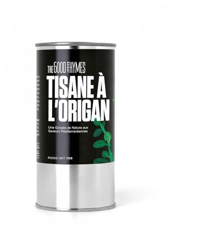 Premium Tisane à l'Origan 70g | Mélange de 11 Herbes Naturelles | Infusion Digestive et Apaisante | Saveurs du Liban