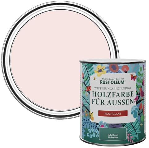 Rust-Oleum Holzfarbe Für Aussen, Wetterschutz, hochglanz, 750 ml, Erdbeer-Vanille