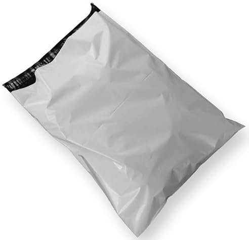 250 Stück Folienversandtaschen selbstklebend | 350 x 450 mm Versandbeutel mit Selbstklebeverschluss | 35 x 45 cm Versandtüten blickdicht aus Plastik für Kleidung und Textilien