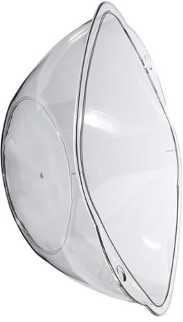 Plastic Wash Basin for Face Cleansing, Salon and Home Use, Portable Skin Care Bowl, Transparent Washing Tub Washbasin 32.5x29.5cm, Lightweight