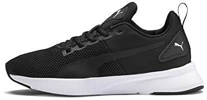 PUMA Unisex Kids Flyer Runner Jr Scarpe da ginnastica, Puma Black Puma White, 35.5 EU