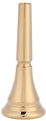 Chazcool French Horn Mouthpiece, Mellophone Mouthpiece, Brass Mouthpiece French Horn Replacement Accessory