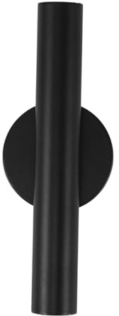 GRIRIW Wall Mounted Flower Vase i Svart Metall Blomsterhållare För Väggdekoration För Hemmet Kontoret Och Sovrummet Multifunktionell Och Hållbar Design