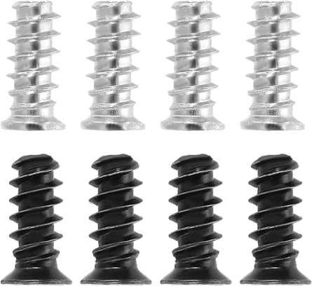 PATIKIL 100Pcs Kit Viti Per Ventole Case PC, M5 X 12mm Viti Corte A Testa Piatta Phillips Per Dissipatori, Ventole PC, Hard Disk E Case PC (50Pcs Di Ogni Tipo)