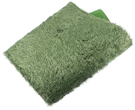 HIAKDOFT Alfombra de Musgo Artificial para Reptiles Estera Absorbente y Transpirable para Terrarios Cojín para y Anfibios Accesorio Ecológico para Jaulas de Mascotas Pequeñas
