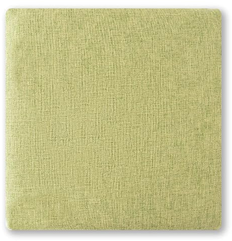 Paquete de 4 cojines de espuma viscoelástica para silla, antideslizantes, color verde hierba, 28 x 28 x 3 cm, cómodas y suaves, fundas extraíbles para cocina, comedor, sala de estar, oficina, terraza