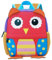 TEAMEN Children's Backpack, Toddler Kids School Bag, animal design, Kinder Racksack for 3-6 Years Old(owl)