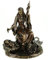 Figur Frigga nordische Göttin der Liebe Figur bronziert Skulptur Veronese Odin Frigg