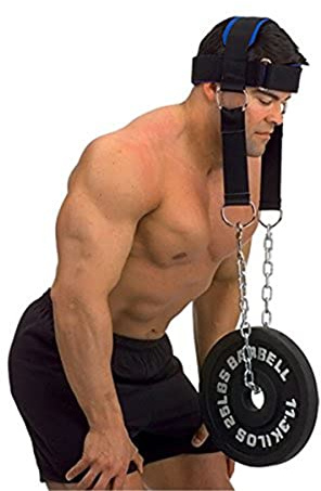 Arnés de Cabeza de Cuello para Entrenamiento de Energía, Correa de Ejercicio con Cadena Ajustable para el Cuello, para Gimnasio, Fitness, Levantamiento de Pesas, Entrenamiento de Resistencia