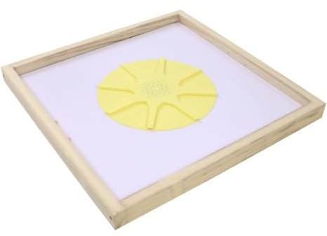 Dadant US Deckel mit Bienenflucht mit 8 Kanälen Magazine Beuten Imkerei