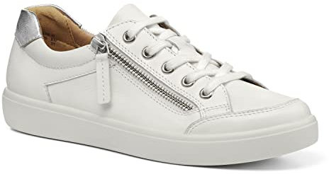 Hotter Women's Chase II Deck Shoes White Wide 5.5