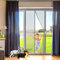 Moustiquaire Baie Vitree Coulissante 215 x 250 cm Rideaux Anti Mouches pour Porte Moustiquaire Porte Fenetre Aimantée Magnetique Gris