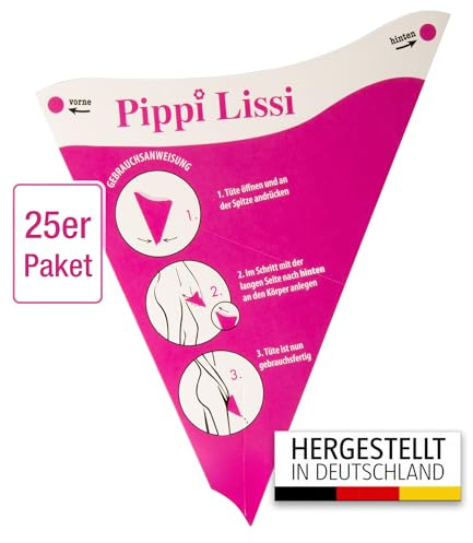 Pippi Lissi Embudo de orina desechable para mujer - Urinella higiénica para viajes y comodidad al aire libre (25)
