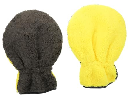 Ciieeo 2 pièces de Lavage Multifonctions pour Voiture et Doux et Réutilisables pour Nettoyage Auto Toilettage Chien et Usage Domestique Lot