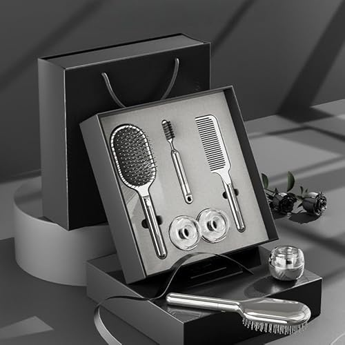 Premium Comb Gift Set for Men & Women – 3 Piece Styling & Grooming Kit with Gift Bag | Ideal Birthday, Christmas or Father's Day Present