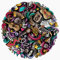 Cuteefun Rundes Puzzle 1000 Teile, Musikinstrument Puzzle, für Erwachsene als Wand Dekoration