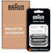Braun Series 7 Elektrorasierer Scherkopf, ORIGINAL Ersatzscherteil vom Hersteller kompatibel mit Rasierer Series 7, 73S, Silber, 1er Pack, Versandfertige Kartonverpackung