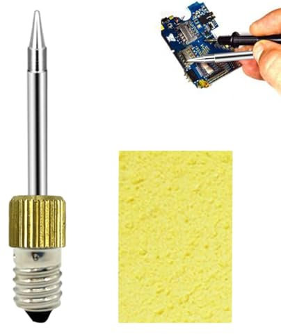 Punte di ricambio per saldatore, punta per saldatore USB,Capezzolo per saldatore | Sostituzione punte per saldatore a 3 stili, saldatore portatile, portatile per interfaccia E10