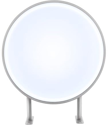 Caja de luz LED redonda de doble cara, impermeable, para tiendas, letrero luminoso, para restaurantes, tiendas