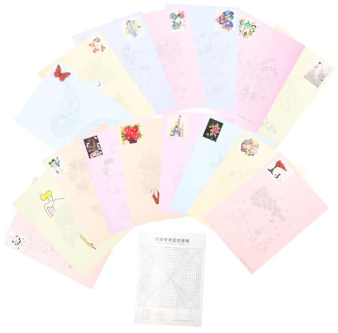 CIMAXIC 1 Set Completo Strumenti per Quilling Kit Decorazione Carta per Diy e Scrapbook Include Disegni e Accessori per Creazioni per Insegnamento e Progetti Fai da Te