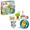 LEGO 10977 DUPLO My First Puppy & Kitten With Sounds Pet Animal Toys for Toddlers 1 .5-3 Years Old, Early Development Set with Large Bricks