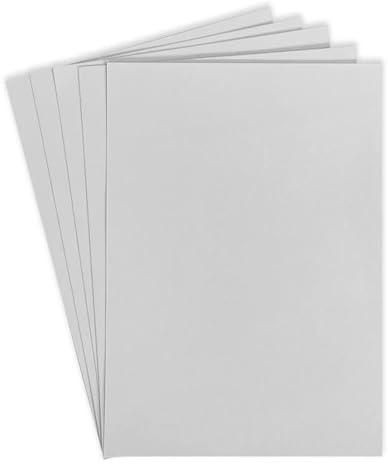 Habercrafts Blotting Paper Sheets A2 for Ink Pens & Oil 300gsm Super Absorbent Arts, Crafts Removing Excess (White - 5 Sheets), (HC_BLOTTING_A2_300GSM_5)