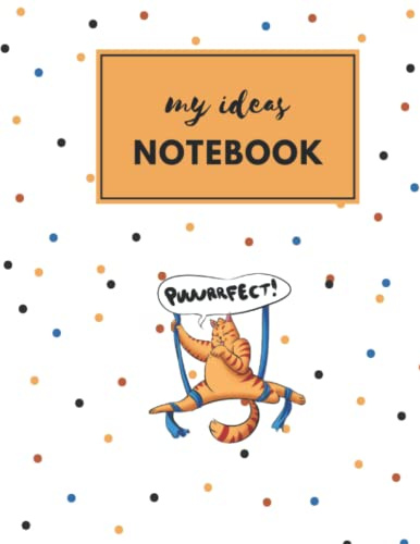Aerial silks notebook, my ideas notebook, gift for aerialist