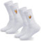 Jadive 2 Paar Lustige socken Socken mit Motiv Tennissocken mit Motiv für Weihnachten Herren Damen Geschenke