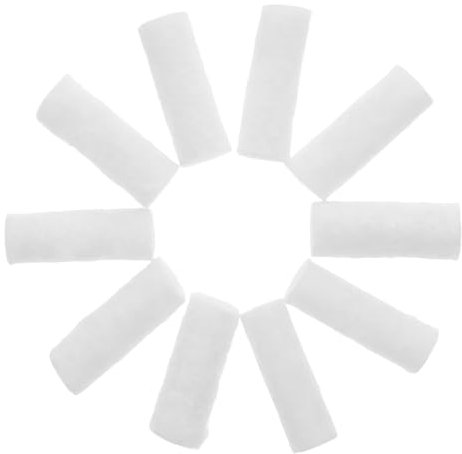 Toyvian 10 Piezas para Hacer Y Encender El Hisopo De Algodón Tornado para Fogatas De Mesa Bolas De Algodón Decoración De Mesa Decoración De Terrario Mechas para Hacer Velas