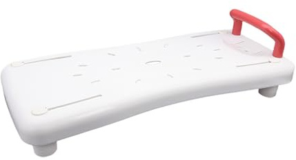 Tabla De Baño For Personas Mayores, Banco De Baño Resistente For Personas Con Discapacidad, Asiento De Bañera Antideslizante For Personas Lesionadas, Mayores O Discapacitadas(Red)