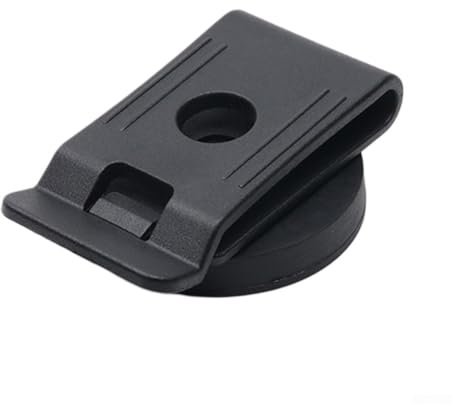 Desiumite Fondina magnetica per attrezzi antiscivolo per clip da cintura con base sicura, compatibile con chiavi e cacciaviti, design antigraffio per lavori di lunga durata (43 mm)