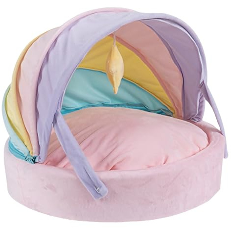 Generisch Cute Cat Bed, Foldable Hiding Place as a Pet Cave, Warming Sleeping Place - For Cats and Small Dogs in the Home