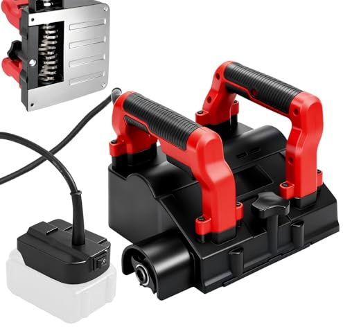 WingFly Fresadora de hormigón compatible con Makita 18 V batería, 3000 UPM