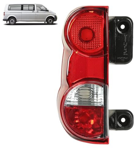 Tefola Taillight Rear Brake Lamp, Rear Brake Stop Light, Taillight Brake Lamp Turn Signal Auto Parts Replacement, Passenger Side 26550 JX00A Replacement for NISSAN NV200 2009‑2021 (Left Taillight)