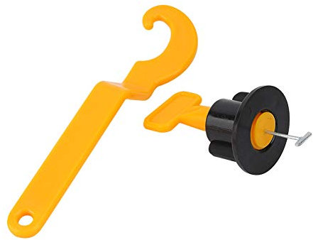 Nivelliersystem 20-mm-Keramikfliesen 26×20×9 50-teiliges Set Wiederverwendbarer Fliesennivelliergerät Flache Keramikböden, Wandbauwerkzeuge, Fliesennivelliersystem