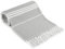 Strandtuch Groß Grau Strandtücher XXL 180x90 CM Strandhandtuch mit Fransen Hamamtuch Baumwolle Beach Towel Saunatuch Hammam Tuch Badetuch Strand Handtuch Damen Strandlaken Dünn Leicht Reisehandtuch