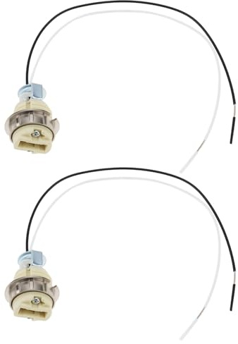 Skapa idé 2 st G9 lampsockel keramisk lamphållare kontakt 10 tum linjelängd för LED-halogen CFL glödlampa