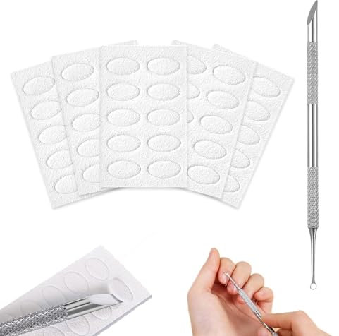 Nagelhautentferner,Nagelhautschieber,Cuticle Remover,Nagelhautschneider,Cuticle Pusher,Nagelschieber,Nagelhaut Entfernen,Edelstahl Manikürestäbchen,Doppelkopf Cuticle Pusher Für Maniküre