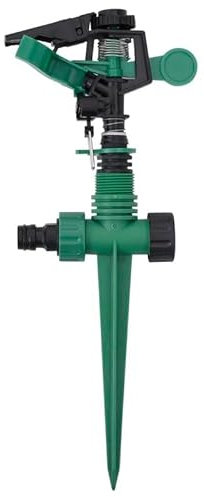 Lot de 6 arroseurs à impulsion - Arroseur à économie d'eau pour grandes pelouses - Idéal pour l'arrosage du jardin avec technologie d'impulsion précise