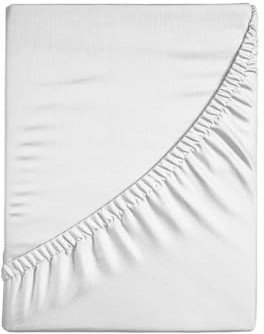 Lenzuola Con Angoli in Tinta Unita Letto Matrimoniale,180x200+30, 100% Percalle di Cotone 200 Fili, Altezza Angolo 30cm, Alta Qualità, Lavabile in Lavatrice