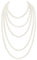 BABEYOND Modische Imitation Perlen Kette Flapper Art Deco 1920s Gatsby Kostüm Accessoires Lange Perle Halskette