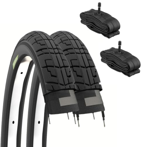 2 neumáticos 12 1/2 x 1,75 2 1/4 (47-203) + cámaras Américas neumáticos para Bicicleta City Bike Niña Mountain Bike