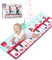 LEAZZLE Musikmatte für Kinder,Baby Spielzeug Musik Klaviermatte Tanzmatte Keyboard Kinder,Tanzmat Klaviermatte Lernspielzeug Geschenk,Geburtstag Mädchen Junge 2 3 4 Jahre,Weihnachts Geschenke 110X38cm