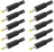 Be In Your Mind 10 STÜCKE DC Hohlstecker Netzteil 4,0mm X 1,7mm 11mm Schaft Ersatz für Beschädigte Oder Ungeeignete Hohlstecker Stromkabel Buchsenadapter