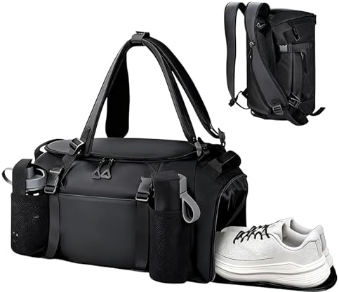 Ancsttu de Gimnasio | Bolso De Viaje con Compartimento Seco Y Mojado para Viajes De Noche - Mochila Deportiva para Mujeres,para Ropa Zapatos Zapatillas Viajes De Negocios Hospital Fin De Semana Yoga