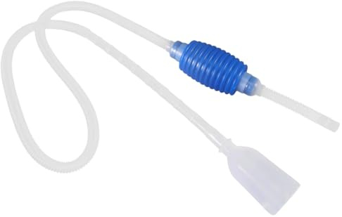 WUYJI Nettoyage graviers pour aquarium Ensemble aspirateur pour aquarium, kit de pompe de nettoyage pour aquarium, accessoires pour aquarium,tuyau de siphon puissant pour une vidange complète,