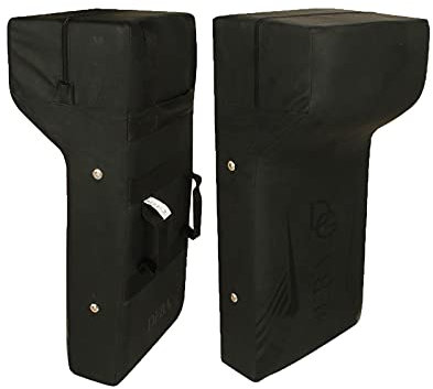 Deba Schlagpolster mit Höcker 75x36cm groß, Schlagkissen, Trittkissen, Kickpolster, Pratze Pratzen Bodyshield Kickboxen Thaiboxen Muay Thai K1 MMA Karate