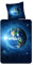 ESPiCO Bettwäsche Trendy Bedding Earth Blue Planet Erde Blau Weltraum Weltall Sterne Erdkugel All, Größe:135 cm x 200 cm