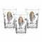 LUXENTU Kinderbecher mit Gravur, 3er Set Trinkgläser Feuerwehrmann Bernie, 205 ml, Kindergläser mit persönlicher Namensgravur, Individualisierbar & Anpassbar mit 3 verschiedenen Namen